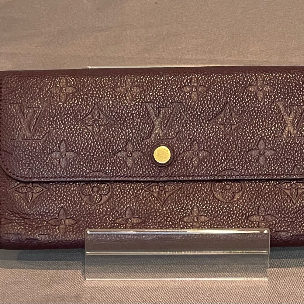 Louis Vuitton Monogram Purple Empriente Wallet